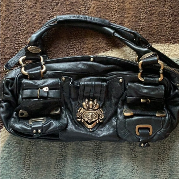 Juicy Couture shoulder leather bag - Picture 1 of 2
